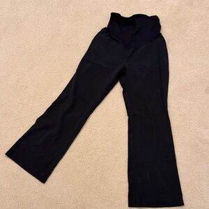 Motherhood Maternity Black Maternity Pants - Flare Leg